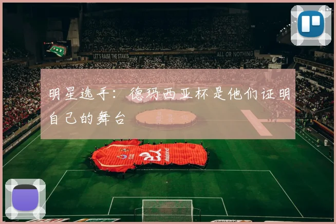 明星选手:德玛西亚杯是他们证明自己的舞台