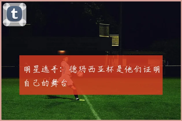 明星选手:德玛西亚杯是他们证明自己的舞台